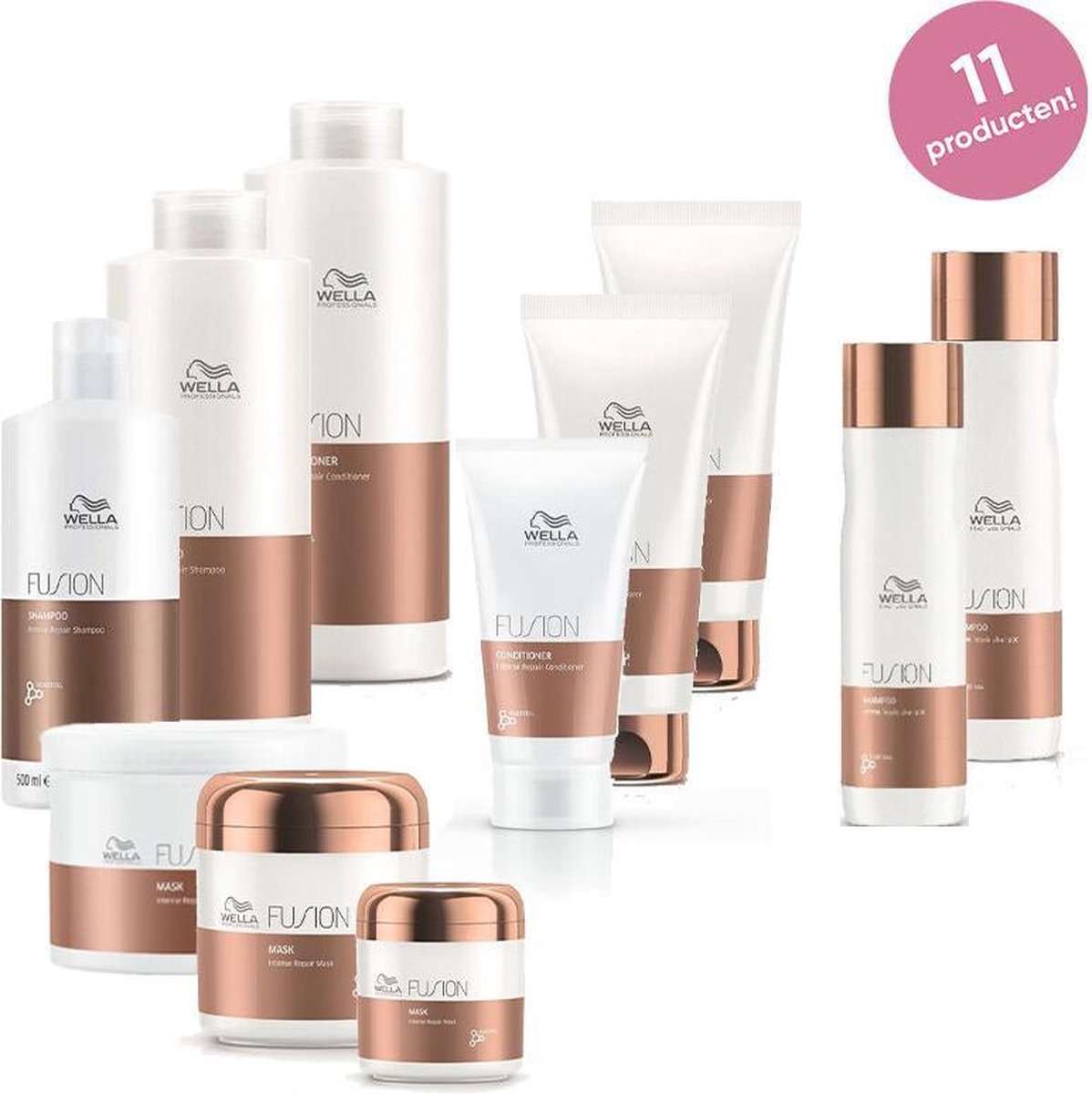 Wella Fusion Intense Verzorging ZZP Startpakket