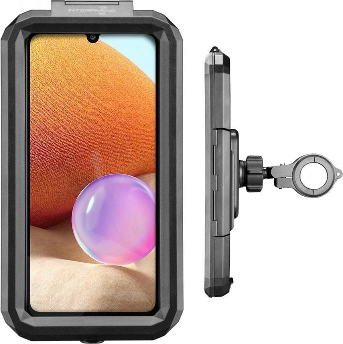 Interphone - Samsung Galaxy A32 Motorhouder Armor (tot 6.7 inch)