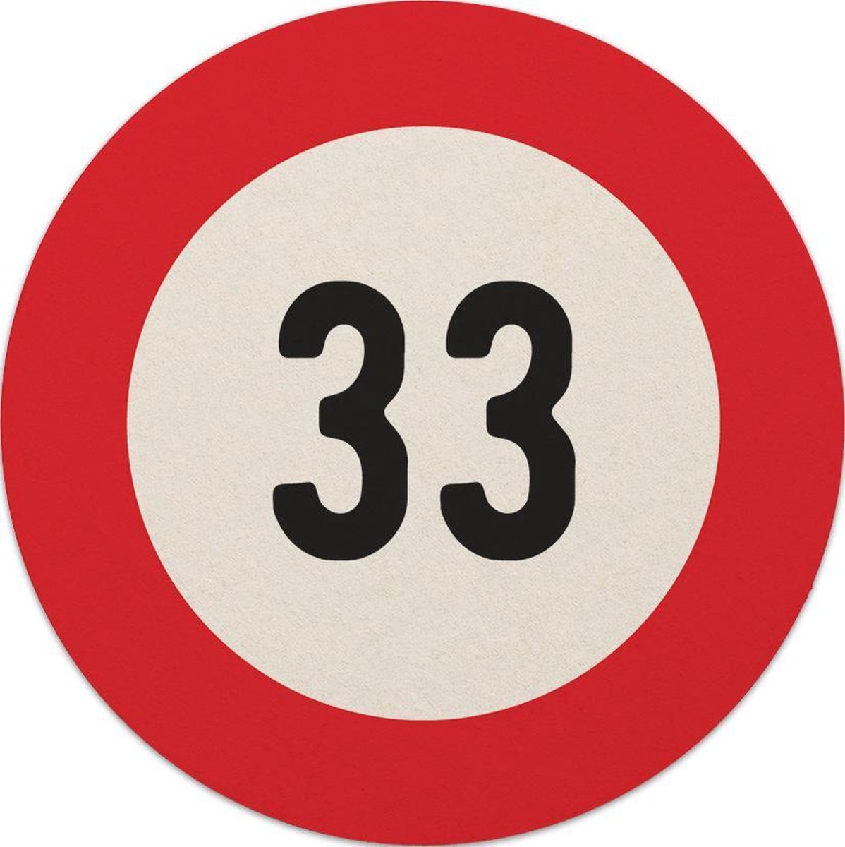 Bierviltjes 33 jaar | Bierviltjes 20 stuks | Bierviltjes verjaardag| Bierviltjes gefeliciteerd