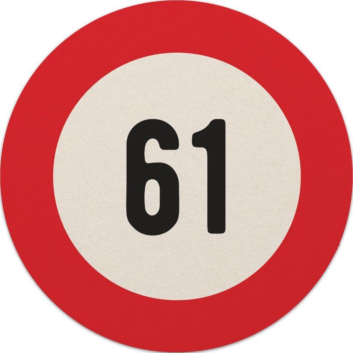 Bierviltjes 61 jaar | Bierviltjes 20 stuks | Bierviltjes verjaardag| Bierviltjes gefeliciteerd
