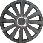 Autostyle Wieldoppen 16 inch Spyder Gunmetal - ABS
