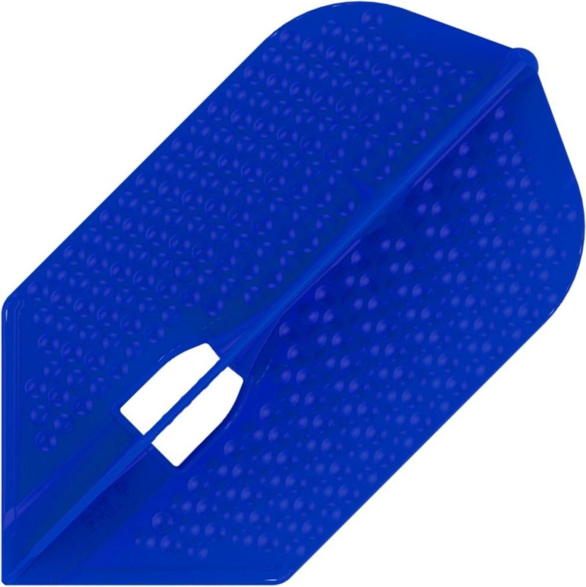L Style Champagne Dart Flights Dimple Slim Blauw