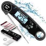 FLOOQ - Keuken Thermometer - Digitale Thermometer - Vleesthermometer - BBQ Thermometer - Automatisch - Waterdicht - Ingebouwde flesopener