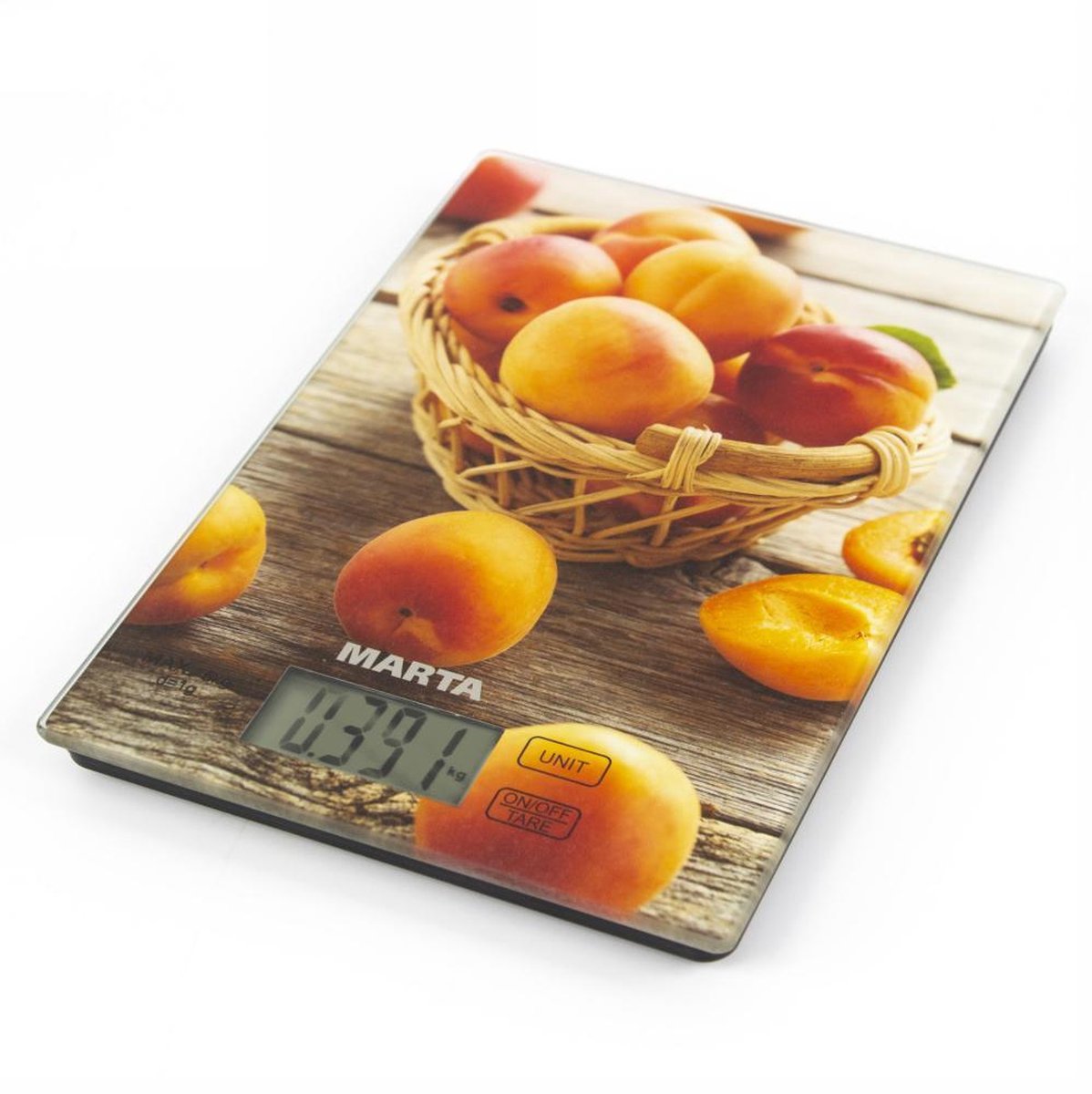 MARTA MT-1636 Elekektronische keukenweegschaal|5kg|honey apricote