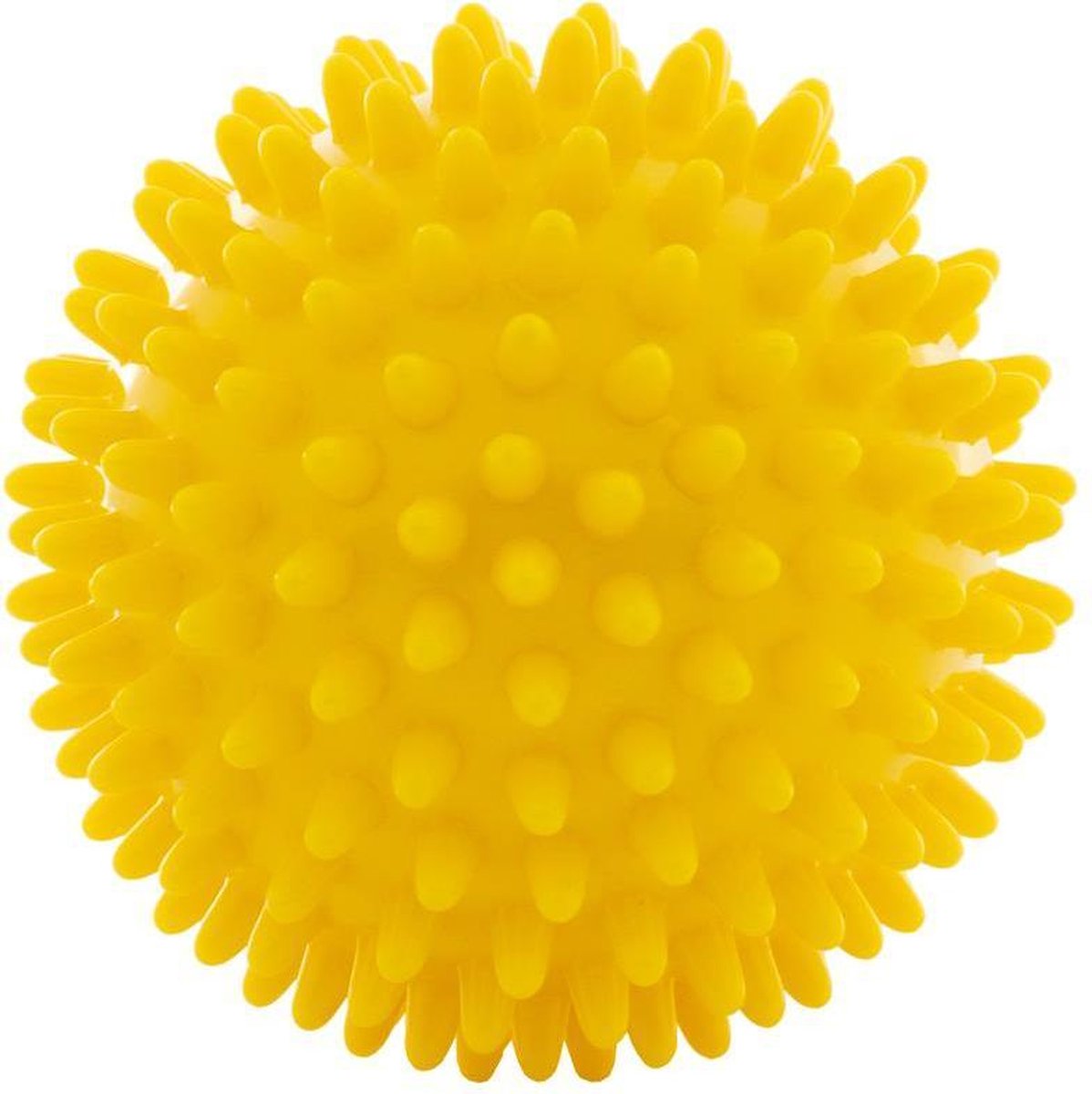ScSPORTS® Massagebal - Set van 10 - Egelbal - Geel - Voor triggerpoints