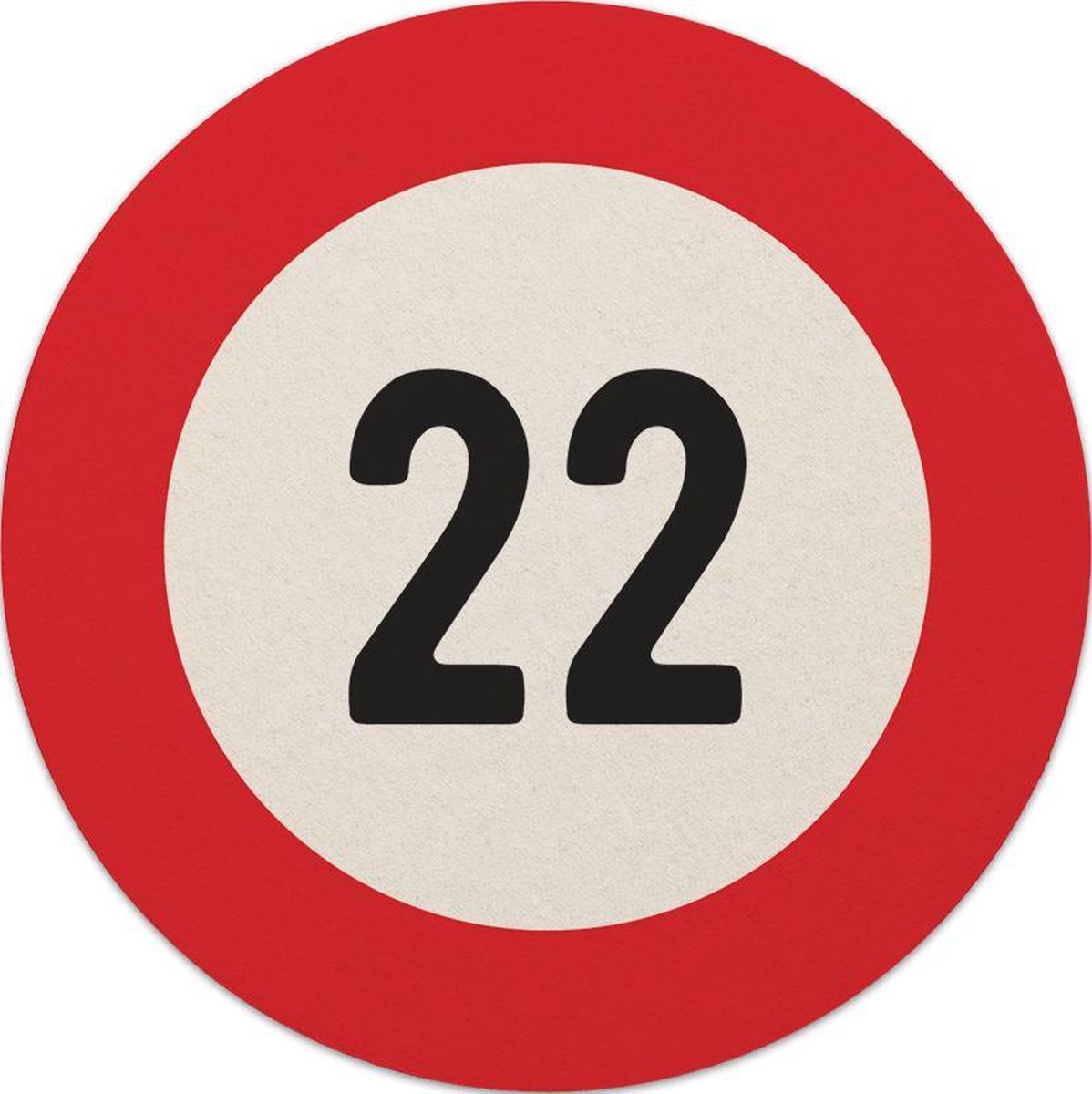 Bierviltjes 22 jaar | Bierviltjes 20 stuks | Bierviltjes verjaardag| Bierviltjes gefeliciteerd