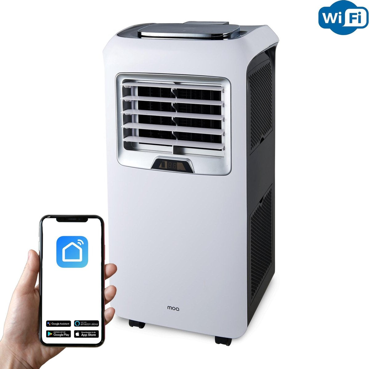 MOA Mobiele Airco - Airconditioning met WiFi en App - 12000 BTU - A05