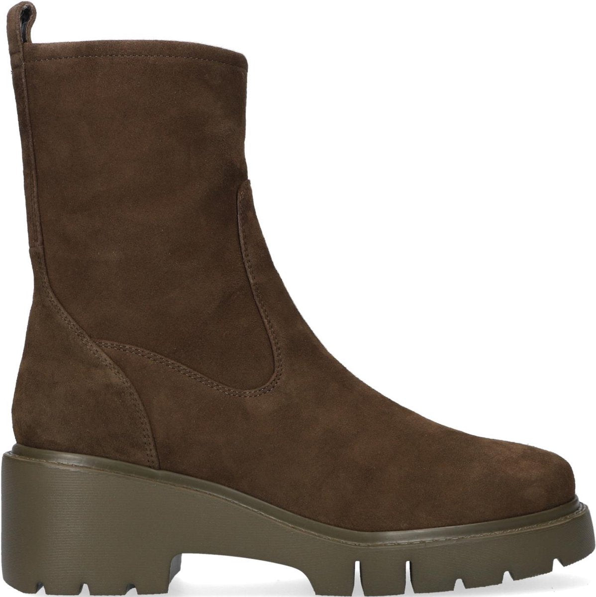 Unisa Jofo Enkelboots -  Enkellaarsjes - Dames - Groen - Maat 38