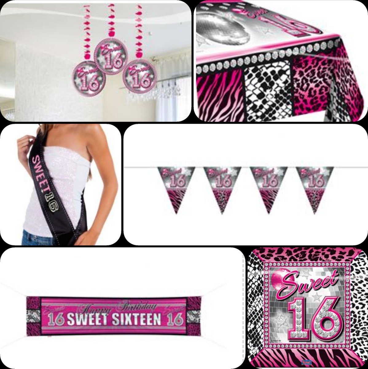 Versierpakket Sweet Sixteen