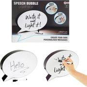Toi-toys Lightbox Praatwolk Zwart/wit 30x21 Cm