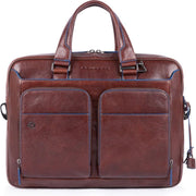 Piquadro Laptoptas Blue Square S Leer - bruin