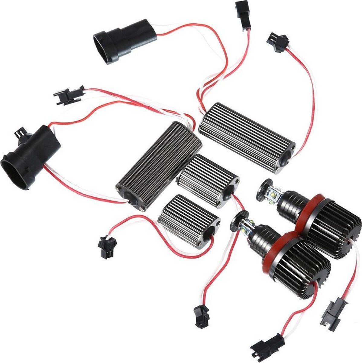 H8 LED Angel Eyes - Lampen 40 W 6500K Licht met weerstand - canbus - BMW