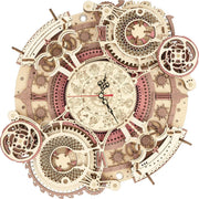 Houten 3D puzzel voor volwassenen | Zodiac Wandklok | Mechanisch | Vrije tijd | Robotime | Model bouwpakket | By You-Home.nl