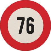 Bierviltjes 76 jaar | Bierviltjes 20 stuks | Bierviltjes verjaardag| Bierviltjes gefeliciteerd
