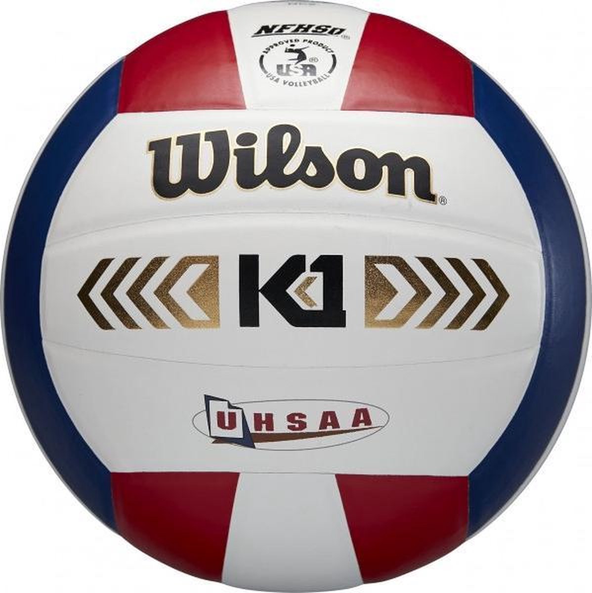Wilson K1 Gold - wit/rood - maat 5