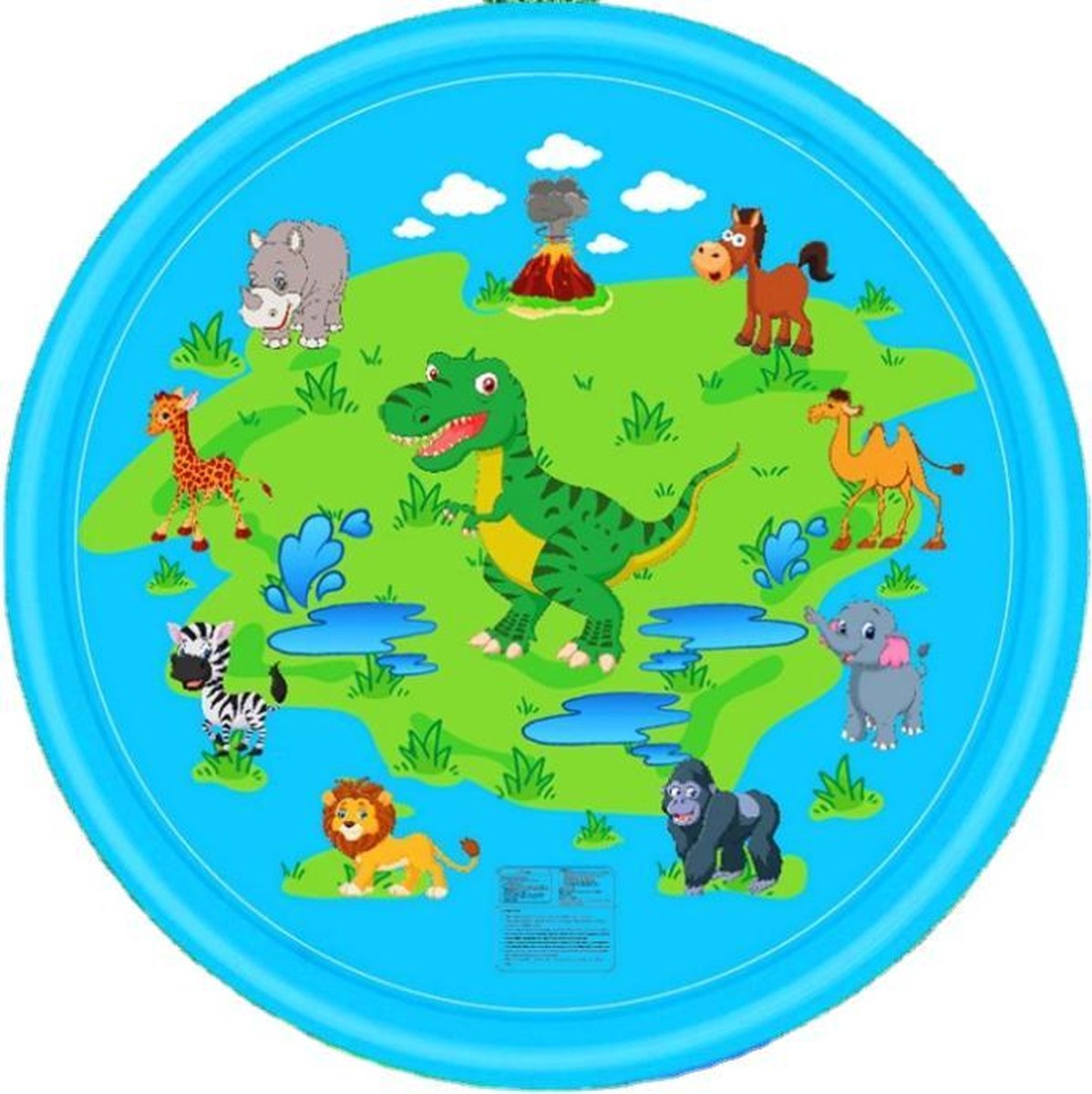 Water Fontein - Opblaasbare Waterspeelmat - Baby/kinder water pret - Hoge Kwaliteit - Water Speelmat - Speelkleed Aquamat - Speelgoed - Watermat