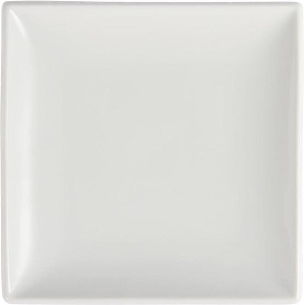 Olympia Whiteware vierkante borden | 24x24 cm | 12 Stuks