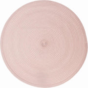 Atmosphera onderlegger Set van 4 - Roze - Gevlochten - Tafelonderlegger - Placemat