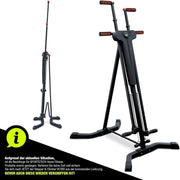 Gutos innovatieve 2in1-stepper en Vertical Climber - verticaal klimmen - klimbewegingen