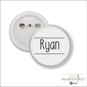 Button Met Speld 58 MM - Ryan