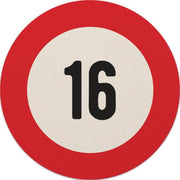 Bierviltjes 16 jaar | Bierviltjes 20 stuks | Bierviltjes verjaardag| Bierviltjes gefeliciteerd