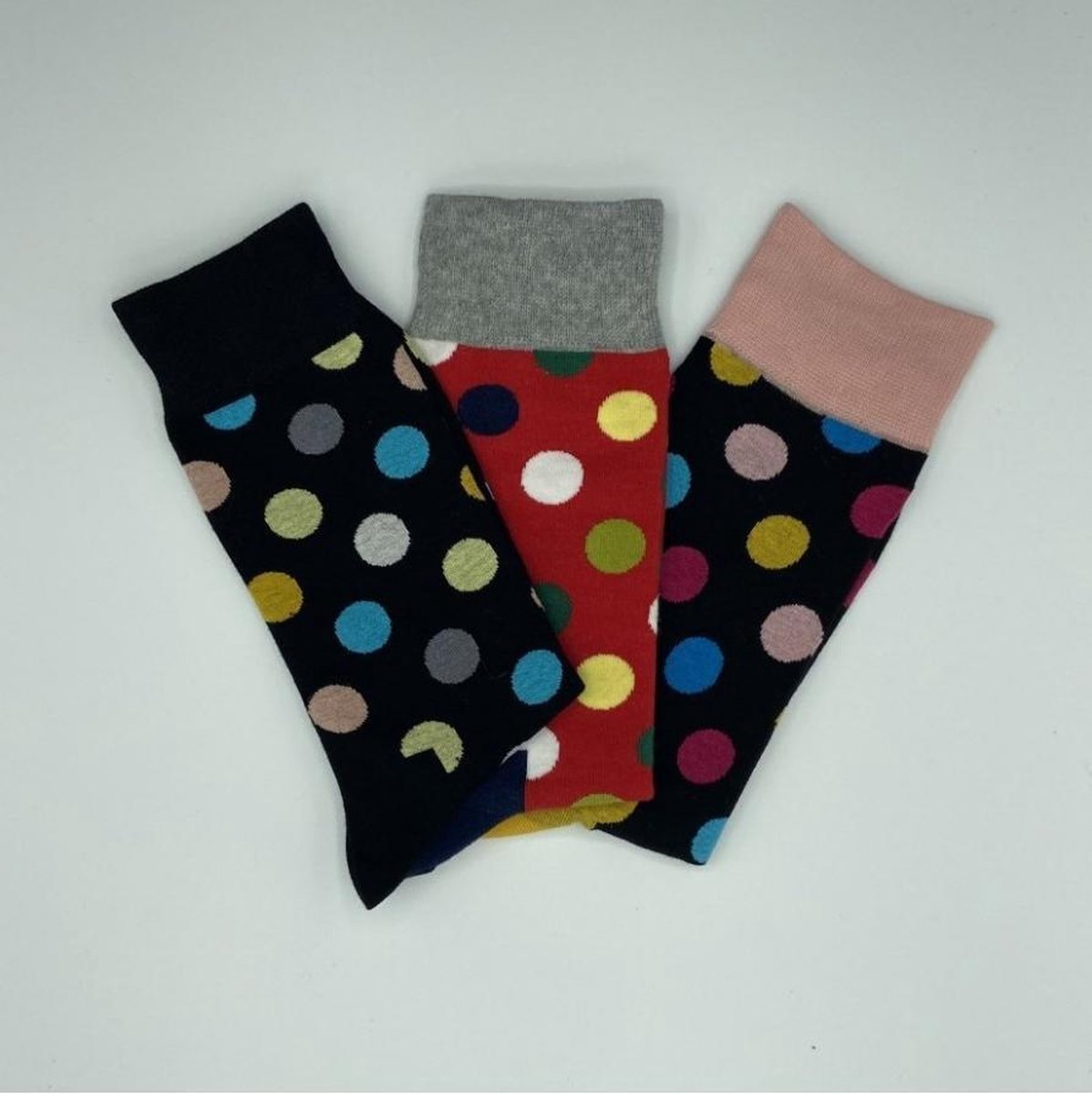 JustSockIt Stippen sokken - Casual sokken - Vrolijke sokken - Sokken met stippen