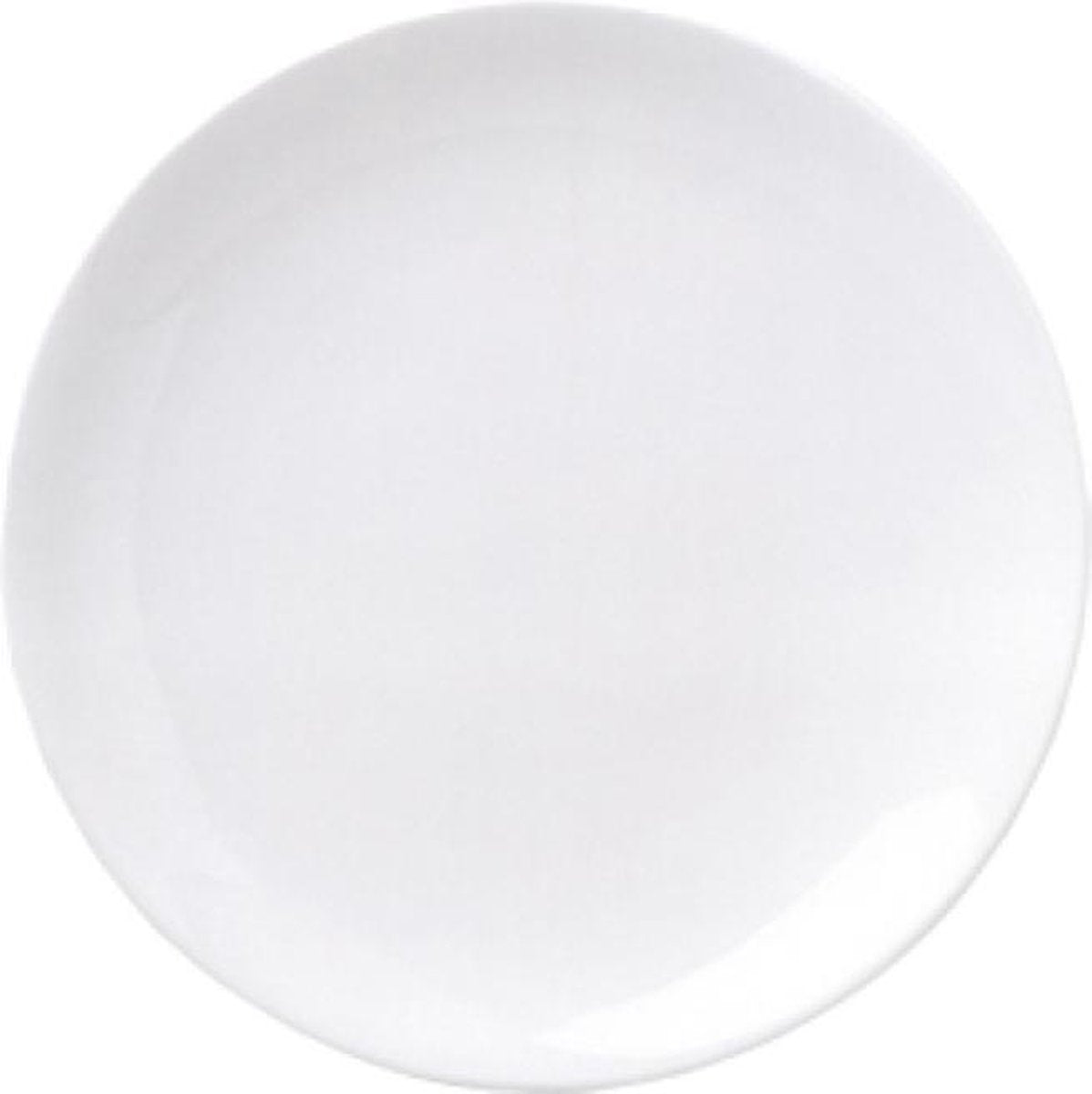 Gural Ent Set 6 Plat bord 19 cm Wit Porselein 601111
