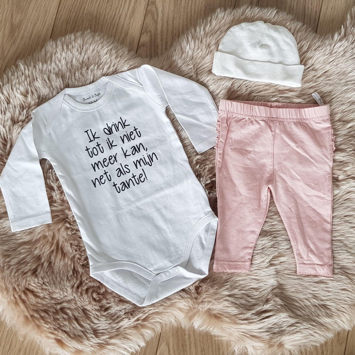 Baby cadeau geboorte meisje jongen set met tekst aanstaande zwanger kledingset pasgeboren unisex Bodysuit |  babykleding Huispakje | Kraamkado | Gift Set babyset kraamcadeau pakje babygeschenk babygeschenkset kraampakket