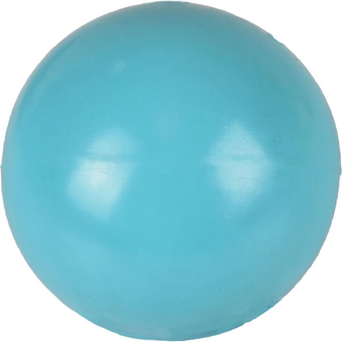 Flamingo Hondenspeelgoed Rubber Classic Bal - Blauw - 7 cm