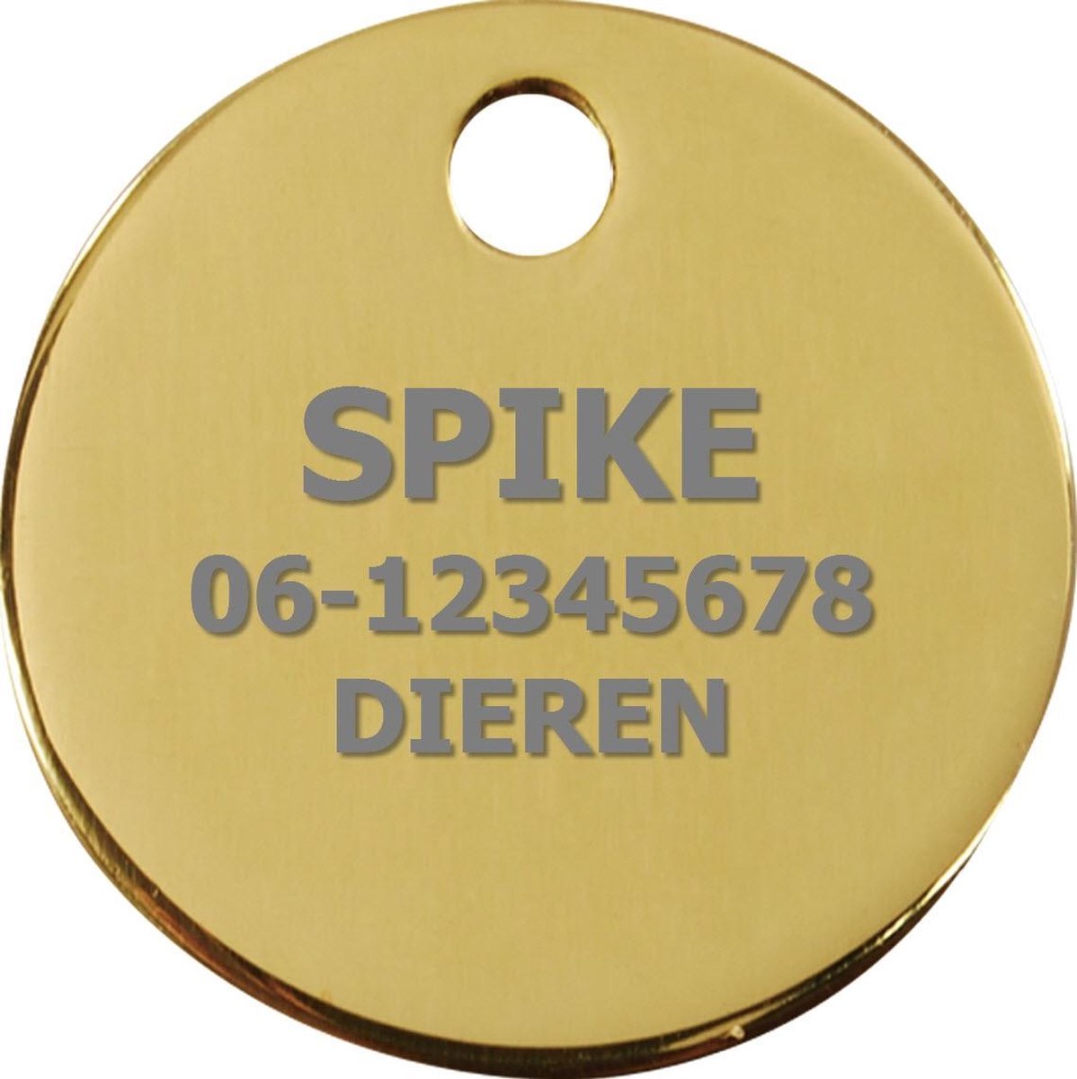 Keltora Penning Messing Cirkel Medium