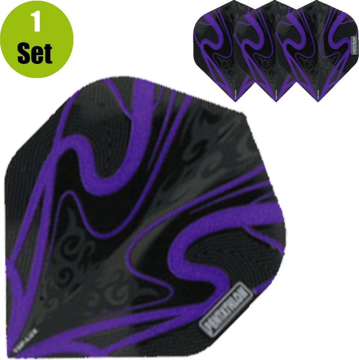 Pentathlon TDP Lux Dartflights - Paars- ()