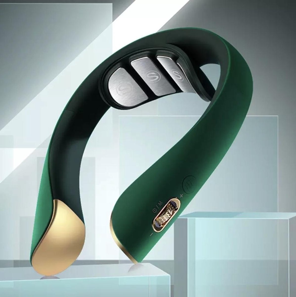 Neck Massager Stimulator LUXURY GREEN