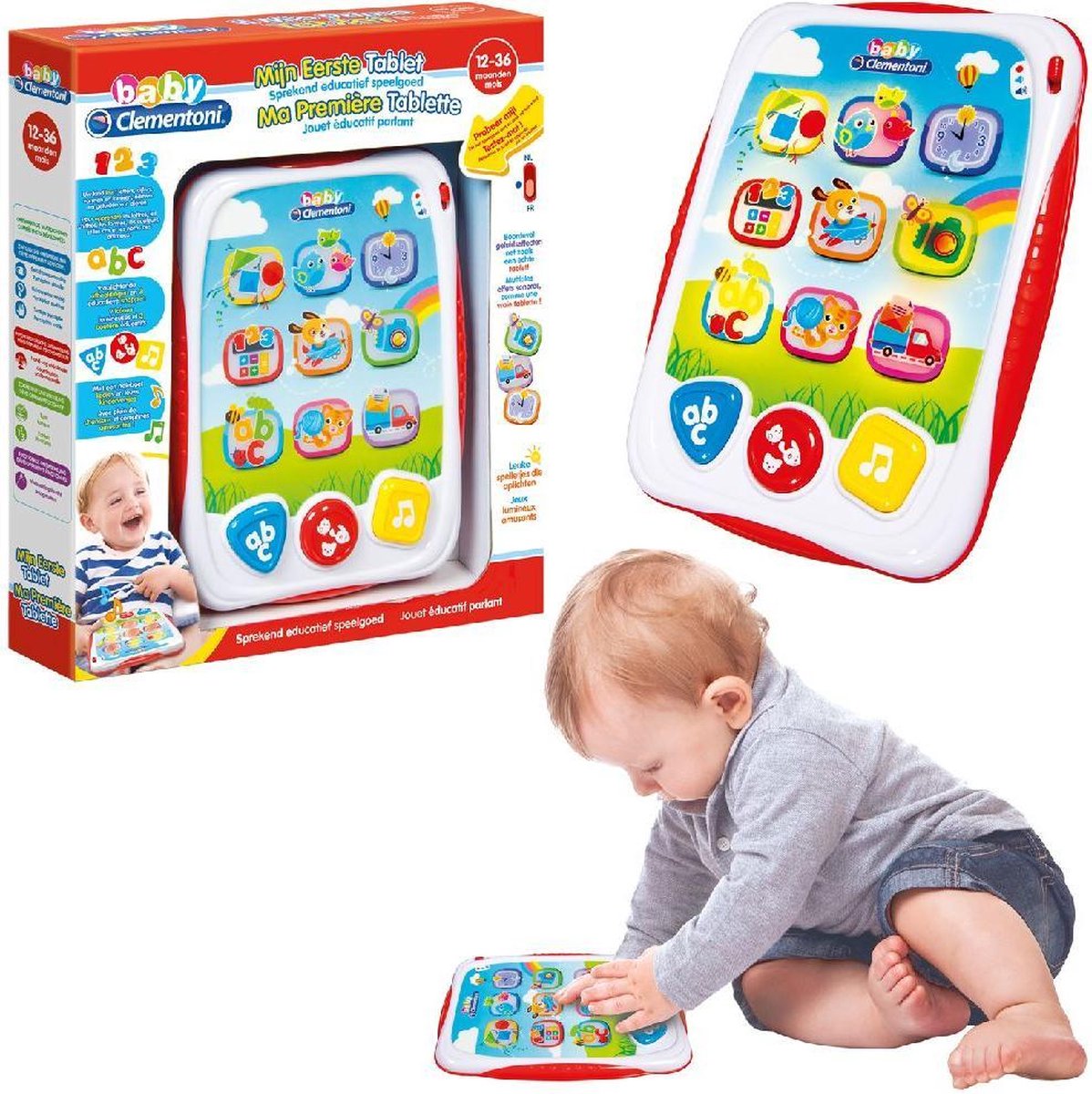 Clementoni Baby Mijn Eerste Tablet