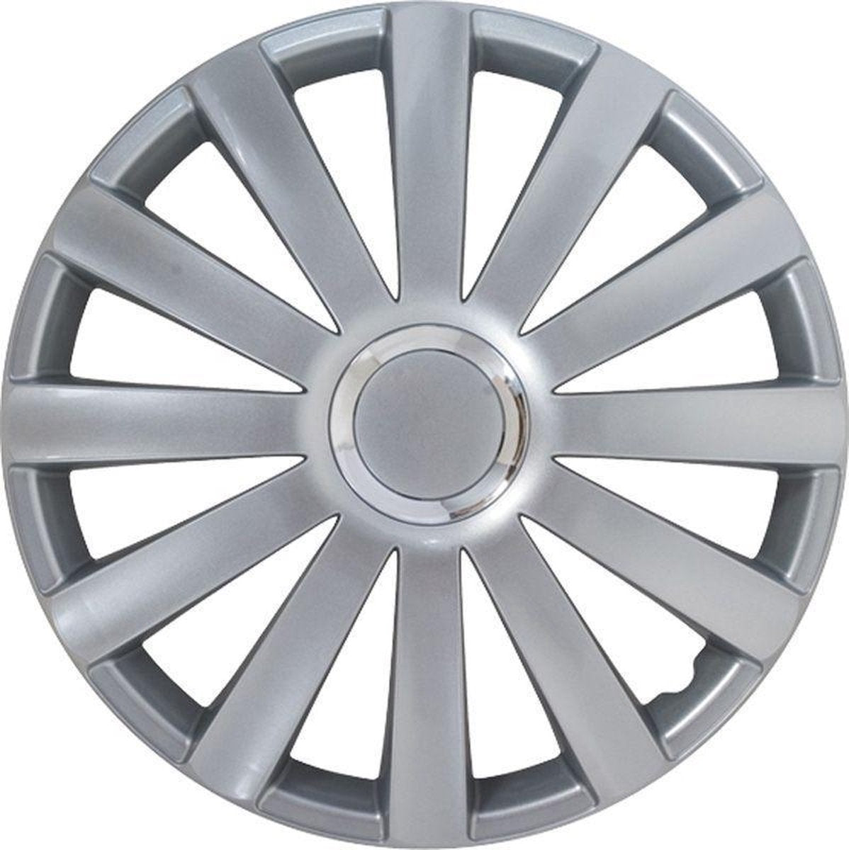 Autostyle Wieldoppen 16 inch Spyder Zilver - ABS