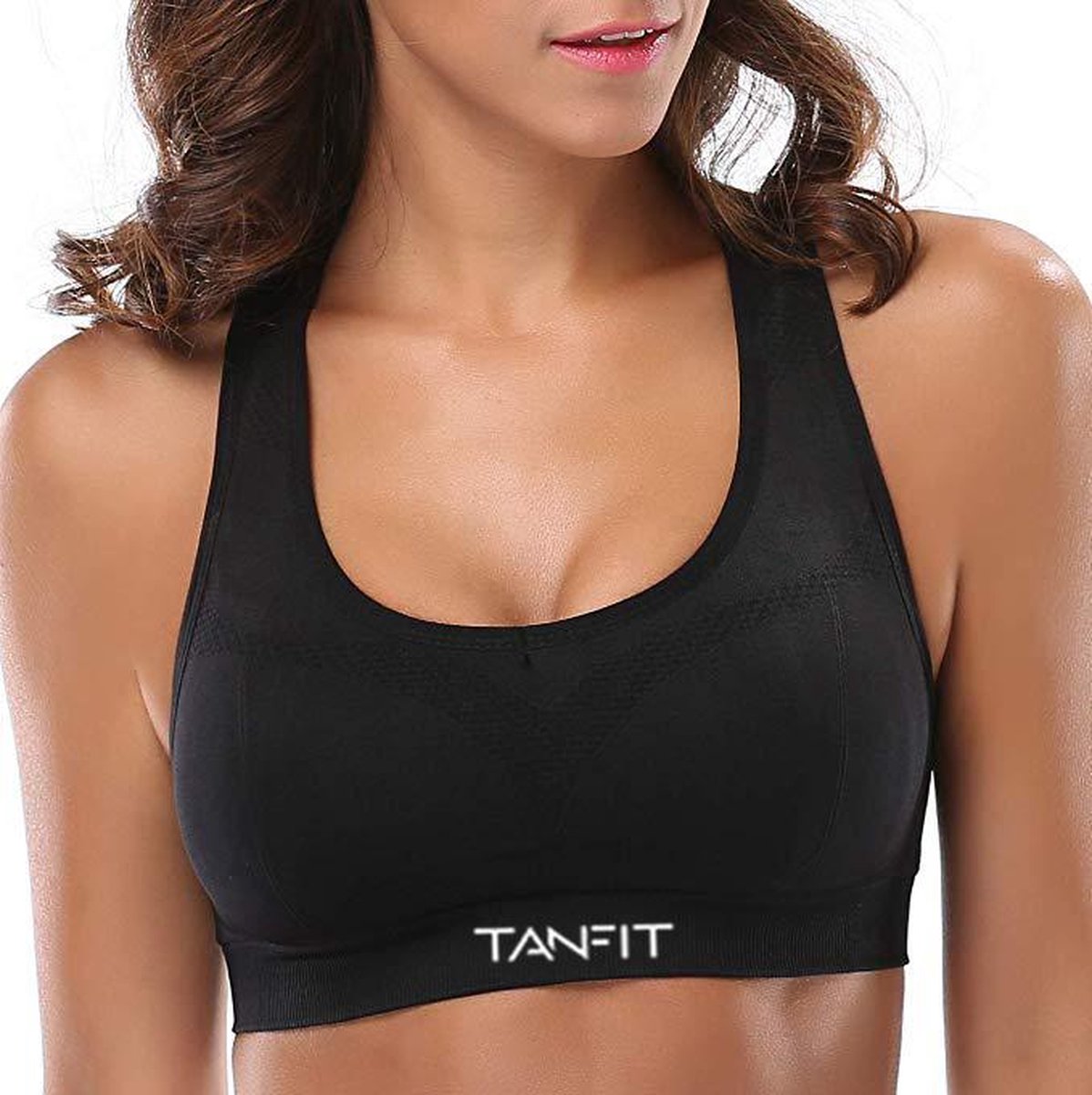 Racerback Sport bh - L - Zwart