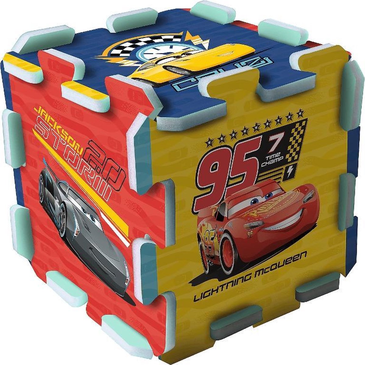 Foam vloerpuzzel - Cars 3 Puzzel
