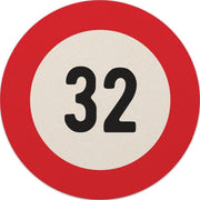 Bierviltjes 32 jaar | Bierviltjes 20 stuks | Bierviltjes verjaardag| Bierviltjes gefeliciteerd