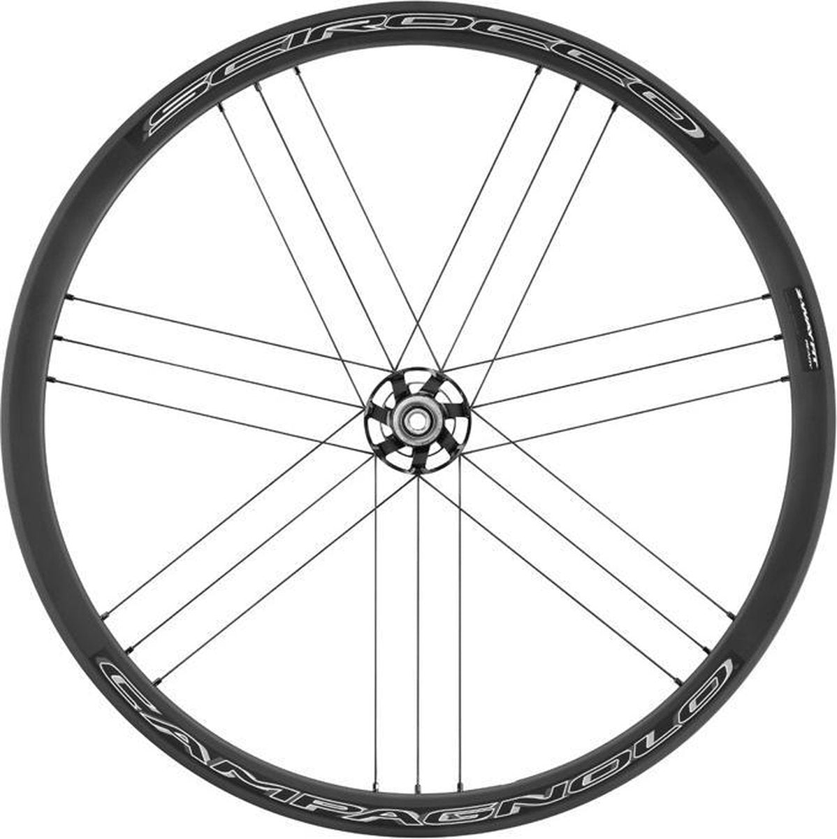 Campagnolo Voorwiel Scirocco Disk Brake 28 Inch 33 Mm Zwart