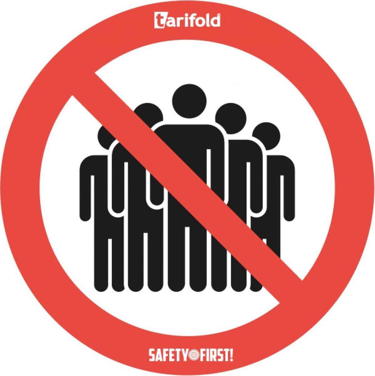 'Samenscholingsverbod' Sticker
