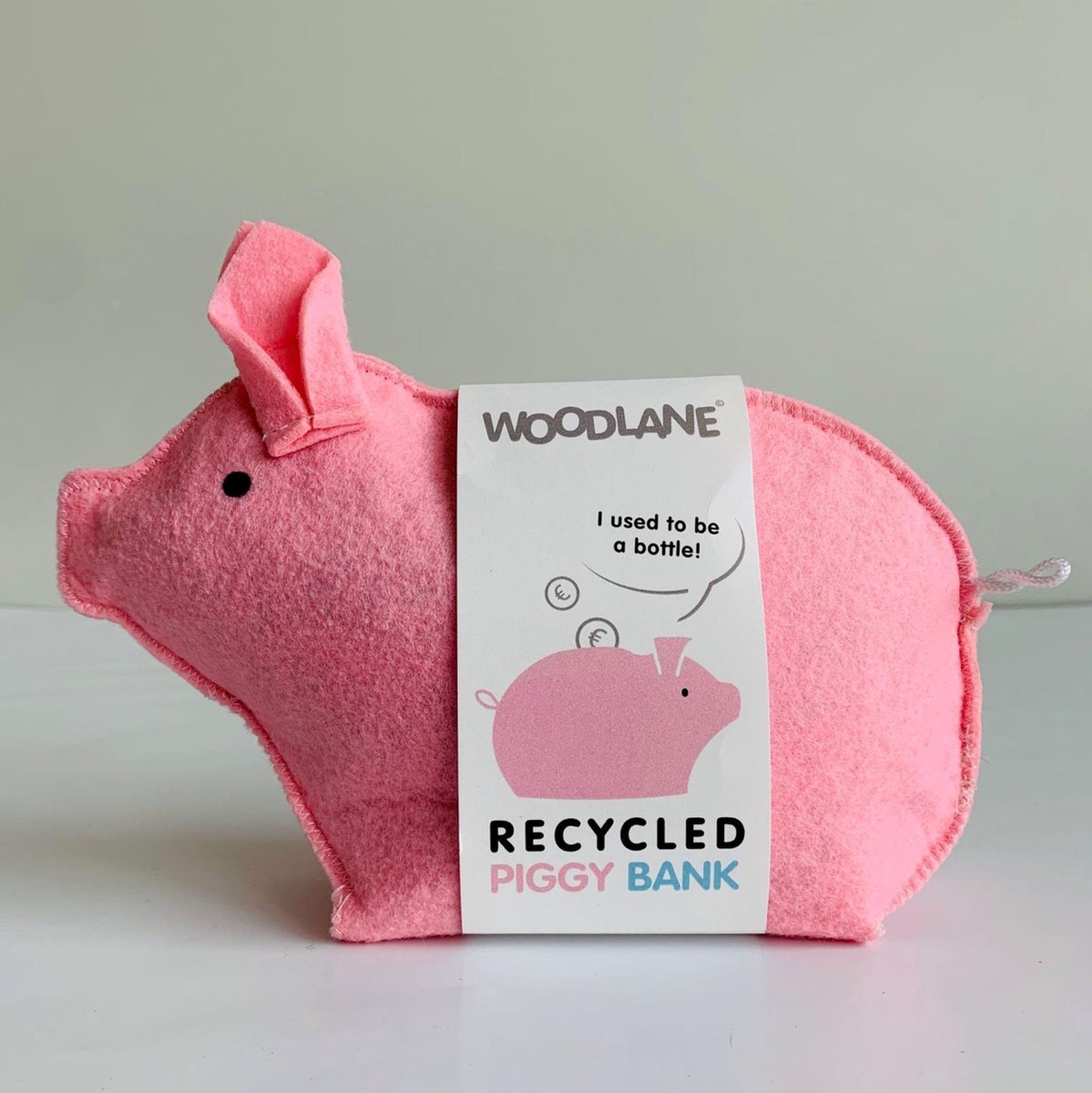 Gerecyclede Spaarpot - Spaarvarken Roze