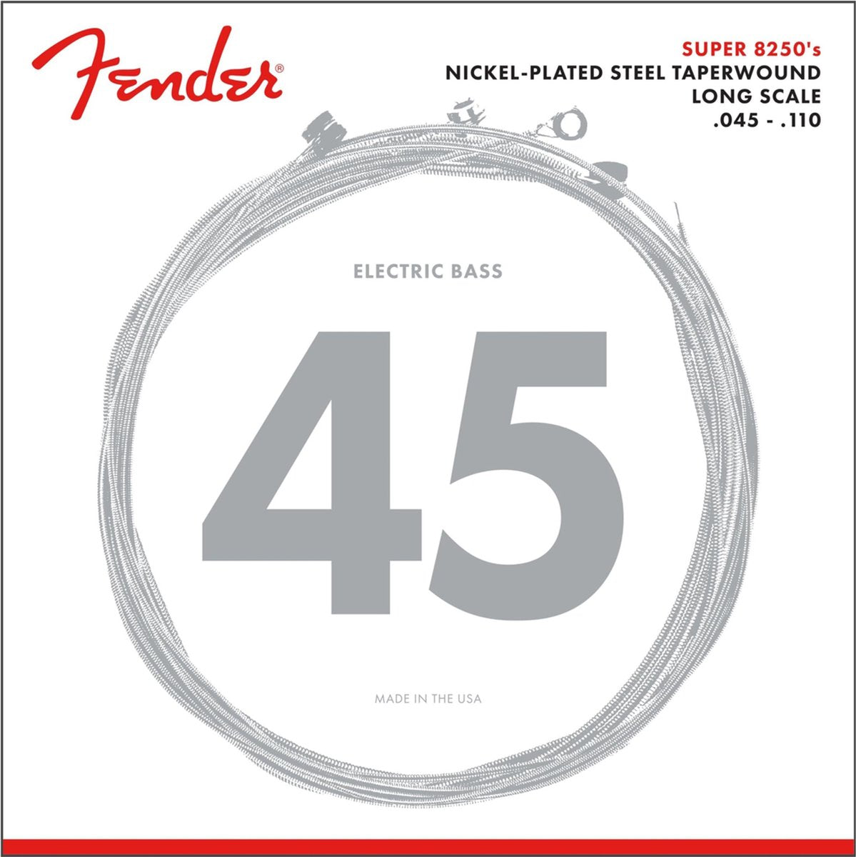 Strings Super 8250 M 45-110TW nikkel Plated Steel