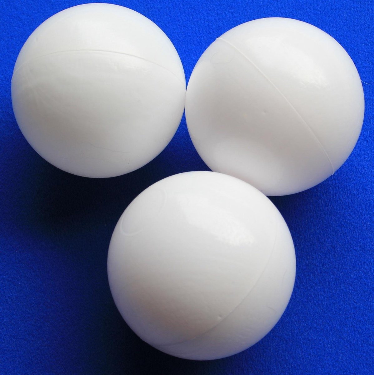 Ballenbakballen 80mm wit - 1000 stuks