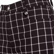 Golfino Dames Golf Broek Zwart wit Geruit