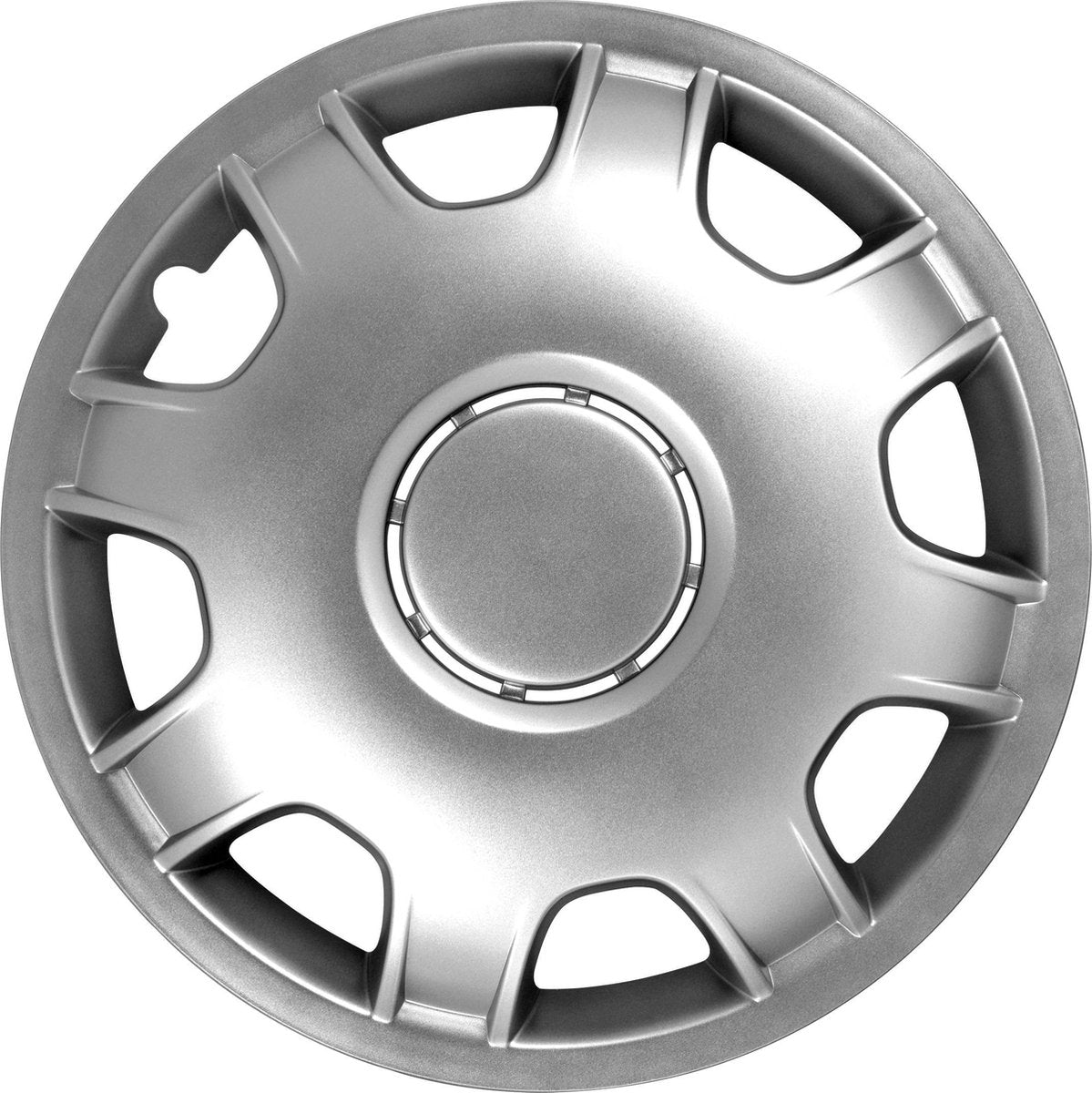 Carpoint Wieldoppen Speed Van 16 Inch Abs Zilver Set Van 4