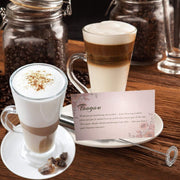 Toogou Melkopschuimer Handbediende batterij-aangedreven elektrische schuimmaker voor koffie Latte Cappuccino Hete chocolade Aerolatte - 2 x AAA-batterijen niet inbegrepen
