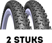 Fietsband - Buitenband - Set van 2 - Hyperion 29 x 2.10 vouwband Supra TSS zwart