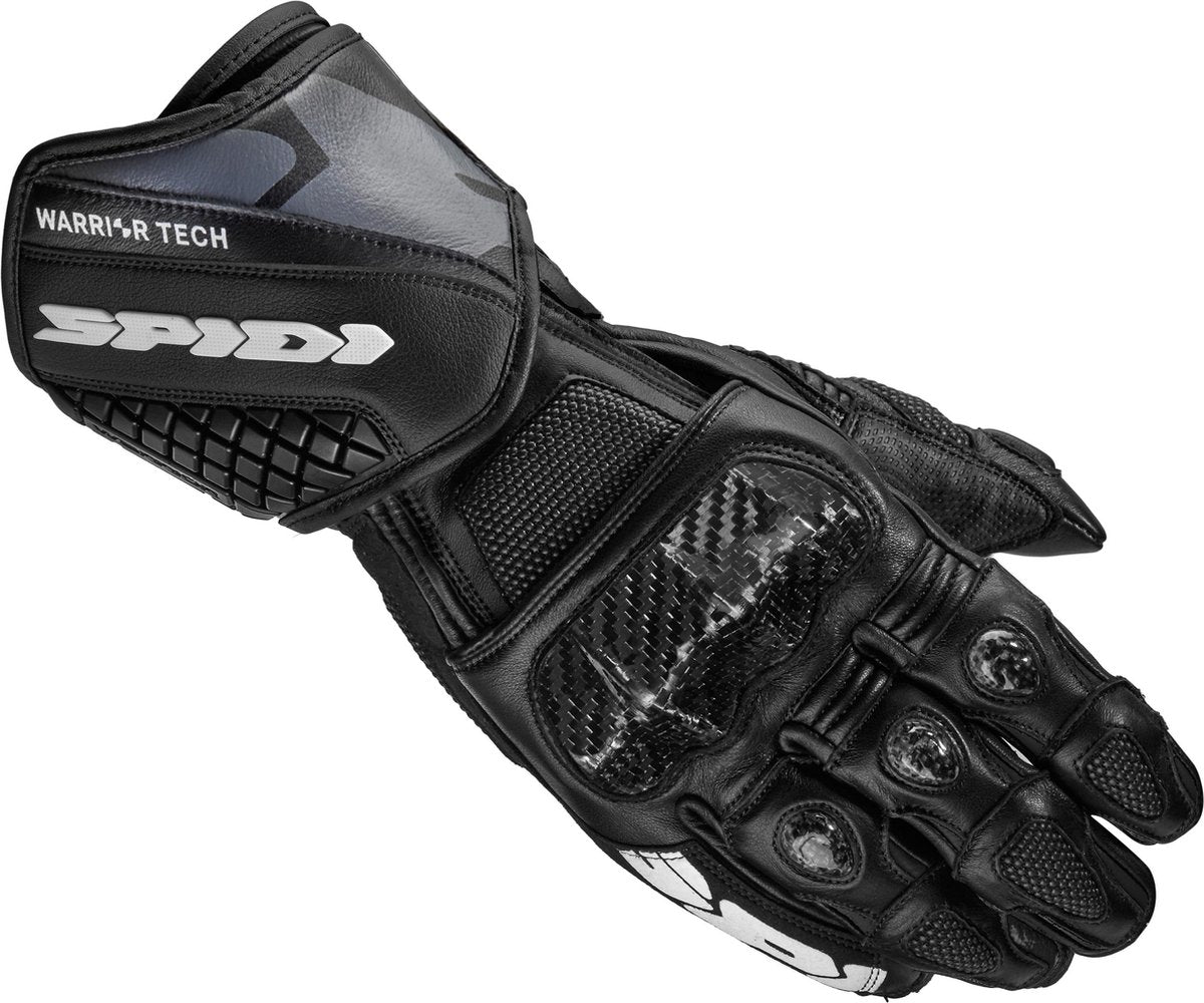 Spidi Carbo 5 Black Motorcycle Gloves M