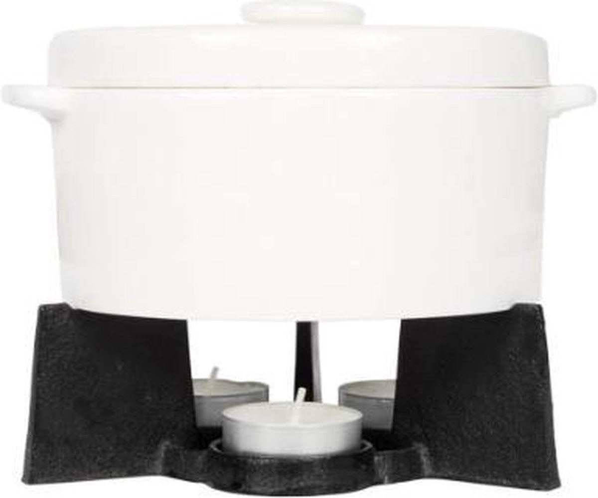 Boska Cheese Baker L - voor o.a. Mac & Cheese - Ovenschaal met onderstel - Wit