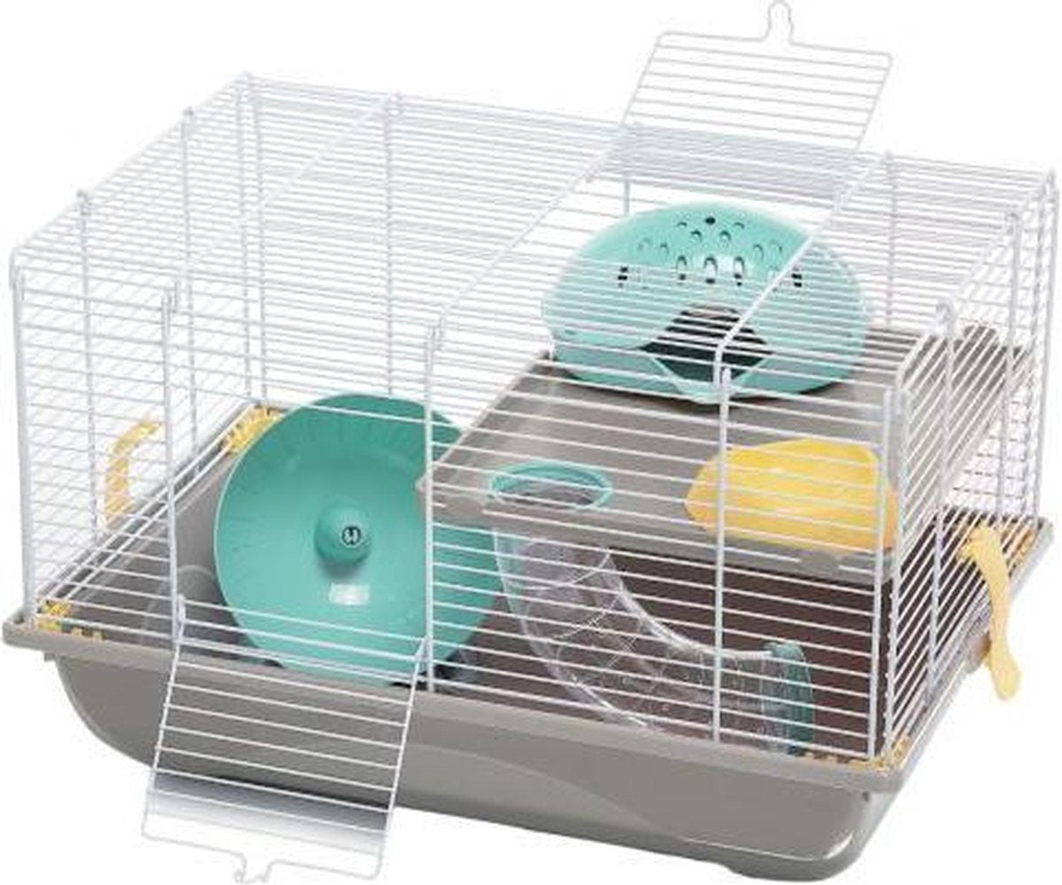 Imac hamsterkooi criceti 9 taupe / mintgroen (45X30