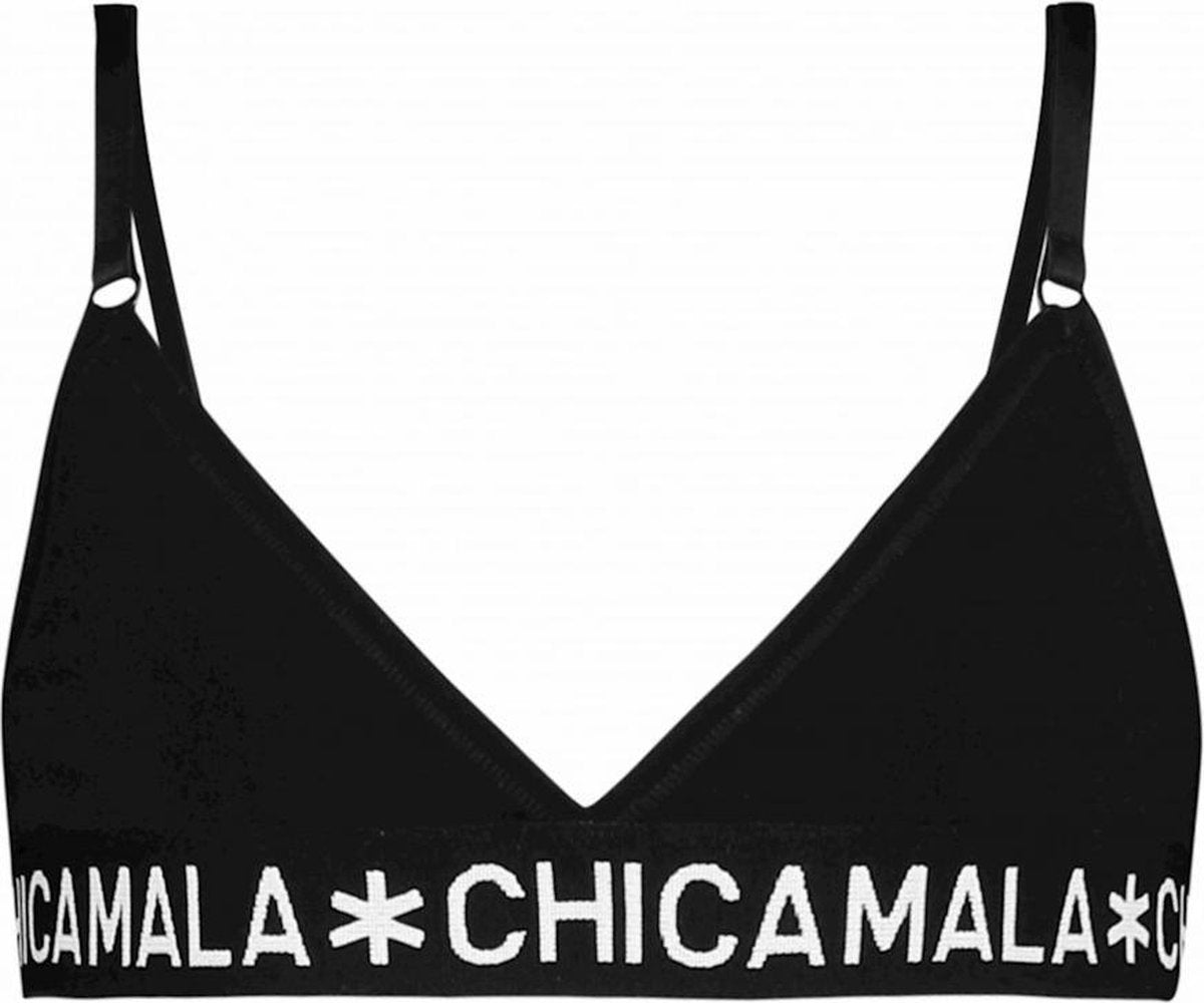 Muchachomalo Meisjes ondergoed Muchachomalo Girls Triangle Top Solid zwart 134/140